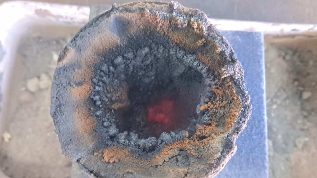 Combustion of Thermite: Iron(II, III) Oxide/Aluminum (Fe3O4/Al)