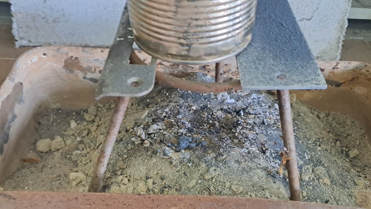 Combustion of Thermite: Iron(II, III) Oxide/Aluminum (Fe3O4/Al)