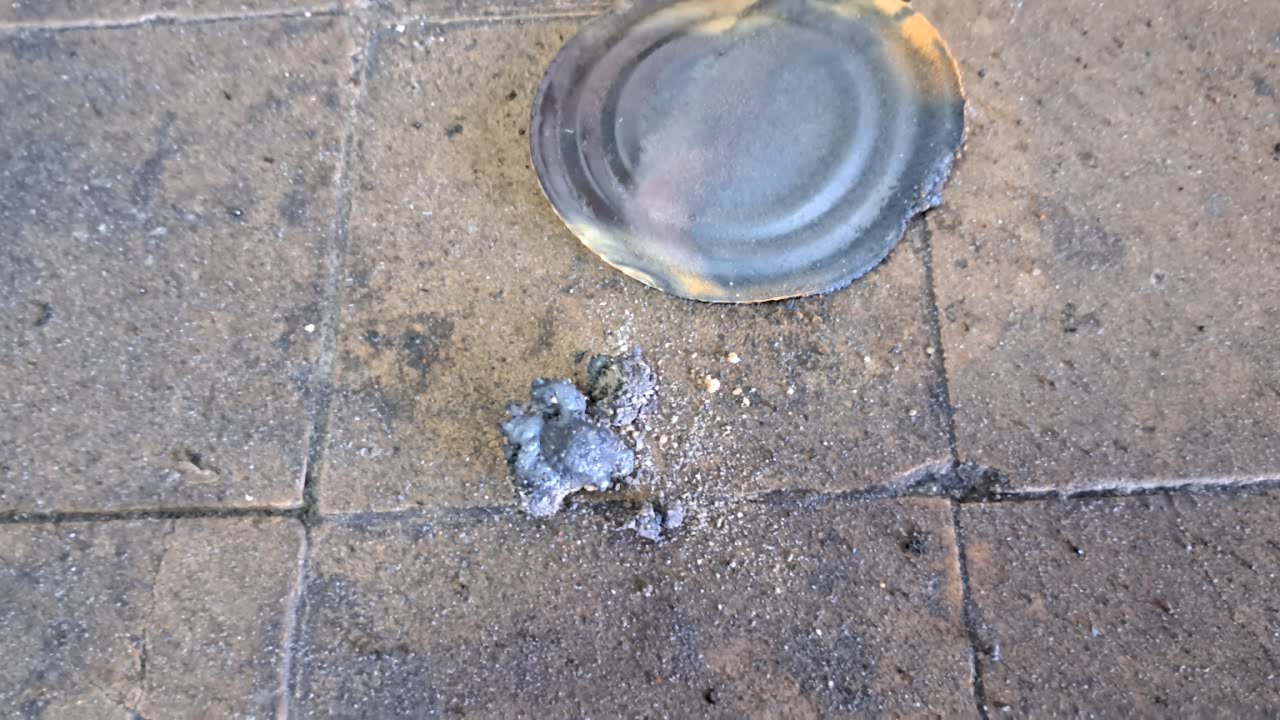 Combustion of Thermite: Iron(II, III) Oxide/Aluminum (Fe3O4/Al)