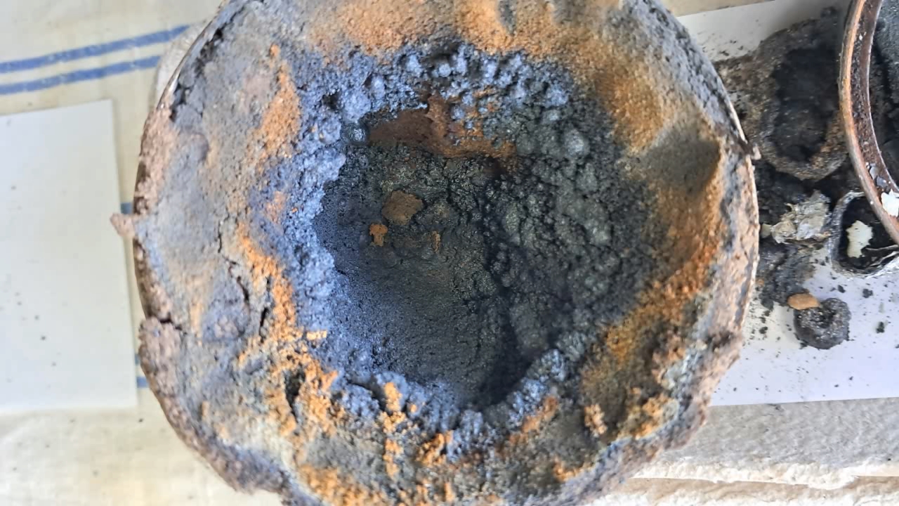 Combustion of Thermite: Iron(II, III) Oxide/Aluminum (Fe3O4/Al)