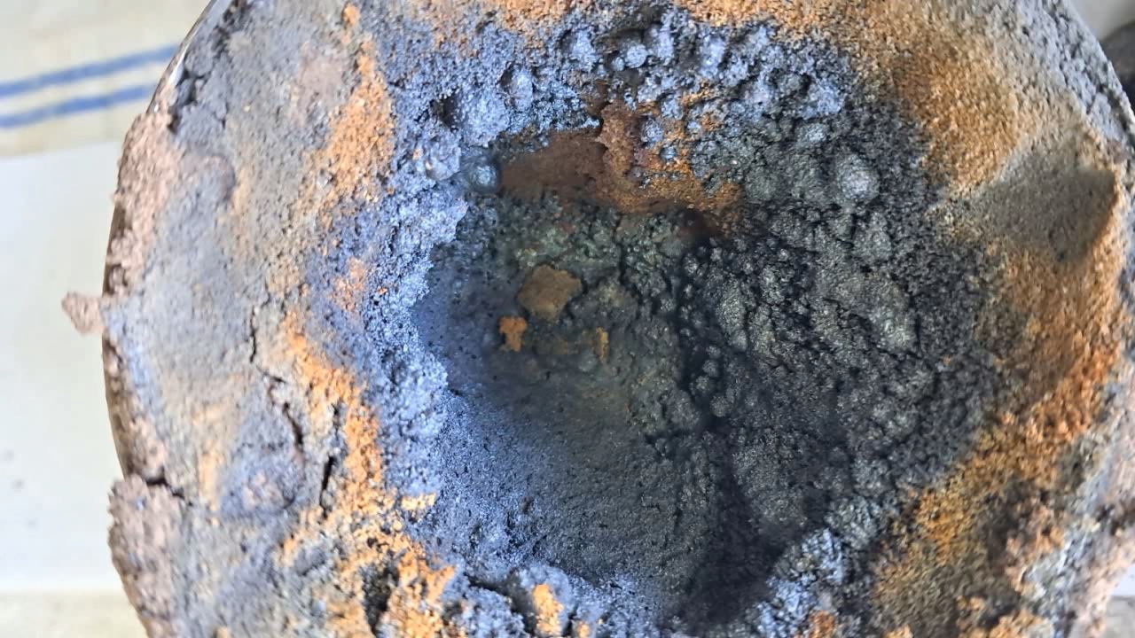 Combustion of Thermite: Iron(II, III) Oxide/Aluminum (Fe3O4/Al)