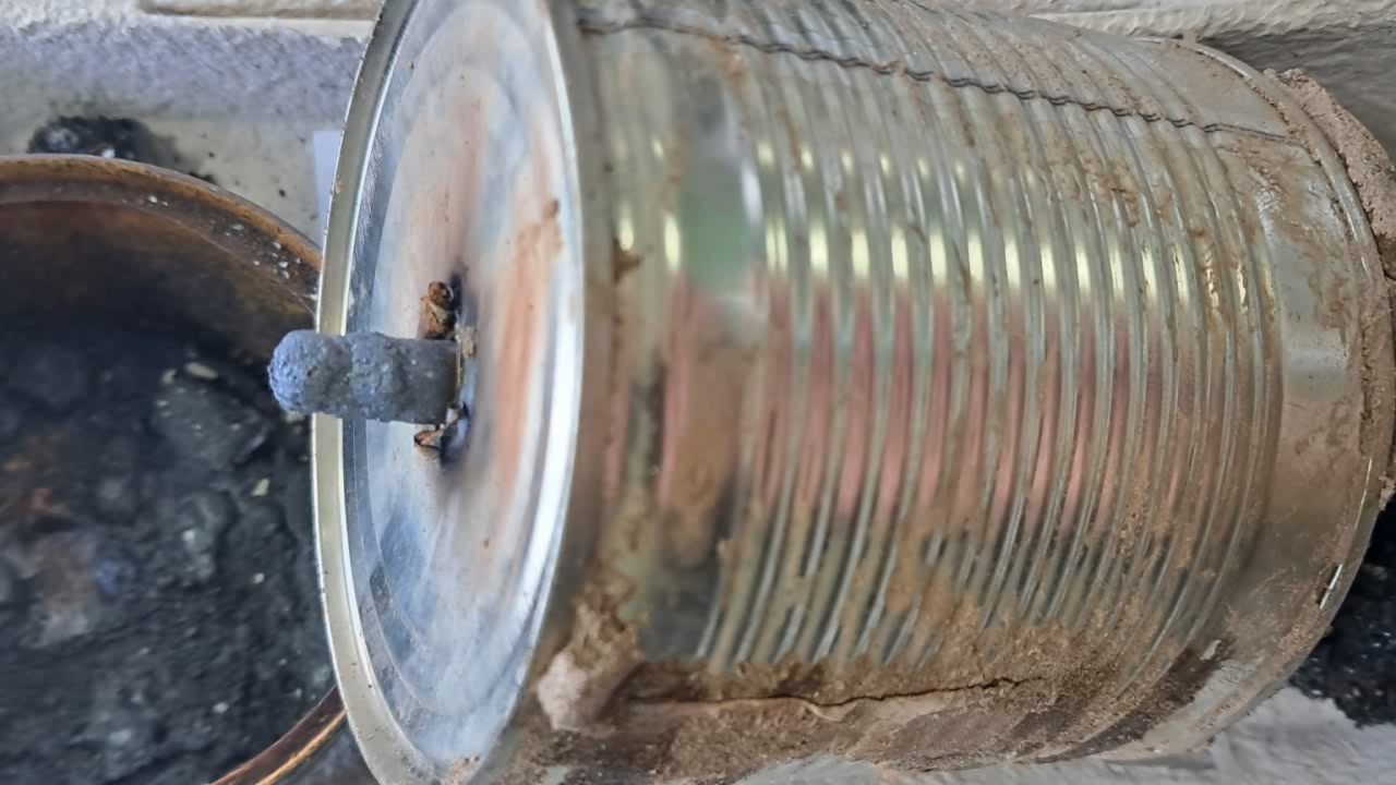 Combustion of Thermite: Iron(II, III) Oxide/Aluminum (Fe3O4/Al)