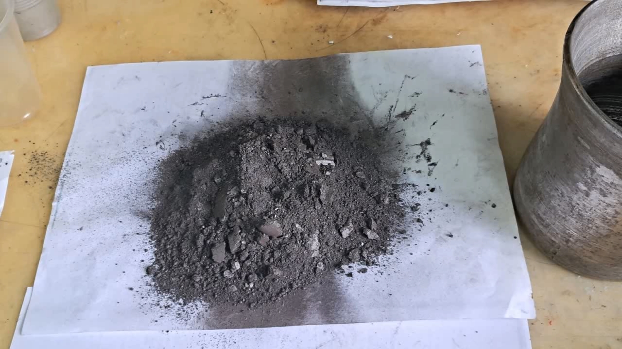 Combustion of Thermite: Iron(II, III) Oxide/Aluminum (Fe3O4/Al)