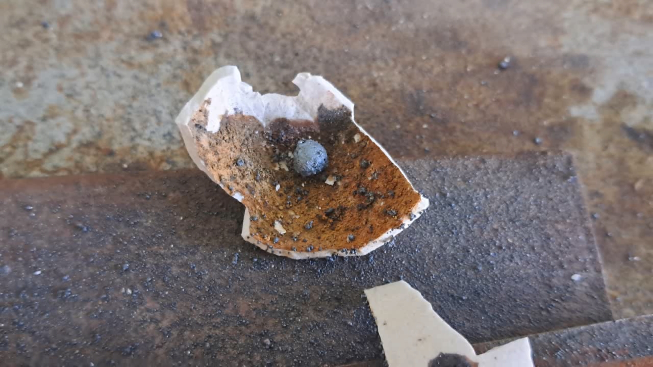 Combustion of Thermite: Iron(II, III) Oxide/Aluminum (Fe3O4/Al)