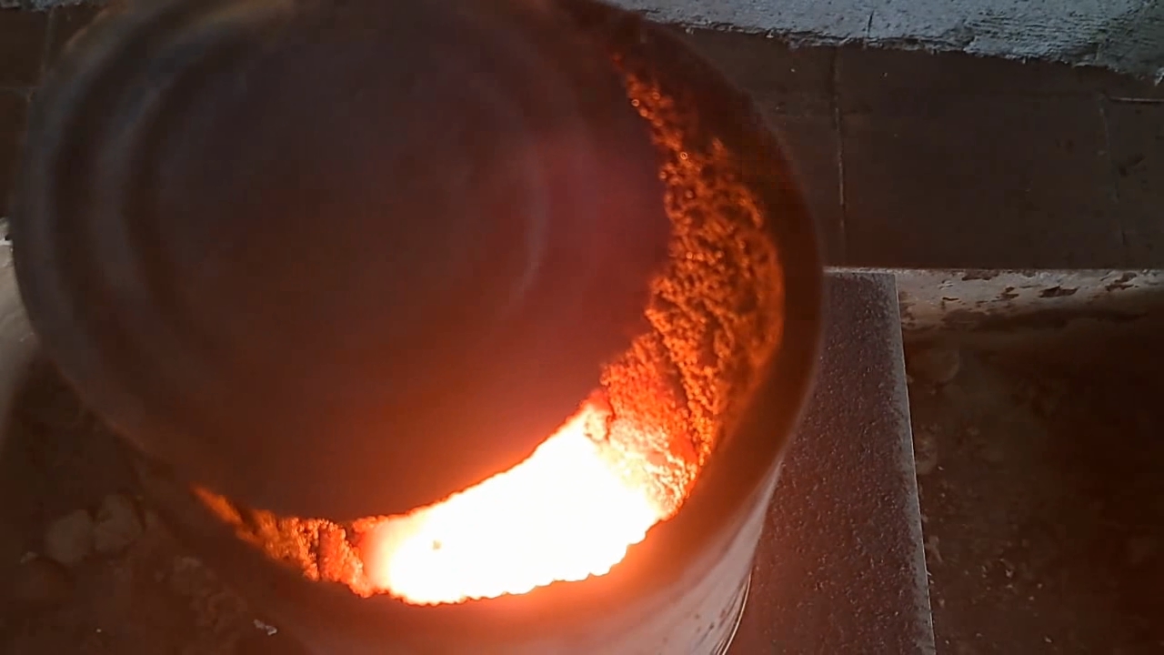 Combustion of Thermite: Iron(II, III) Oxide/Aluminum (Fe3O4/Al)