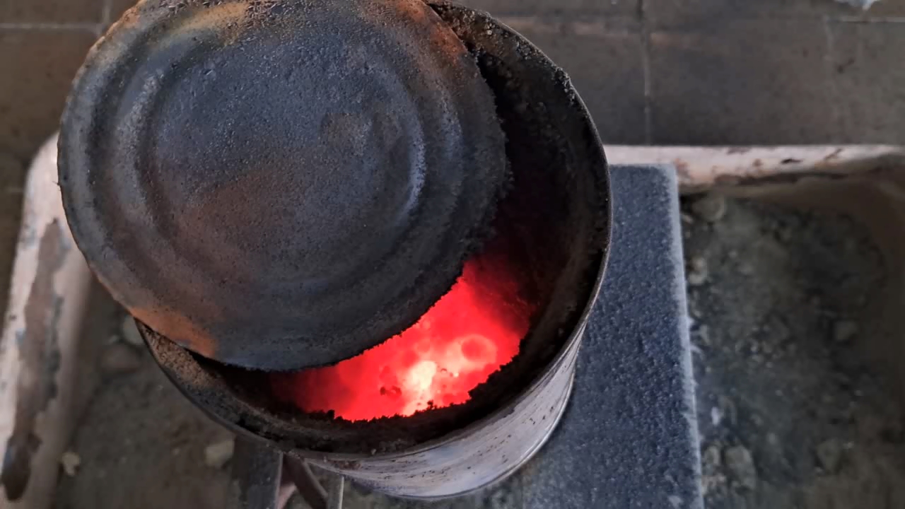 Combustion of Thermite: Iron(II, III) Oxide/Aluminum (Fe3O4/Al)