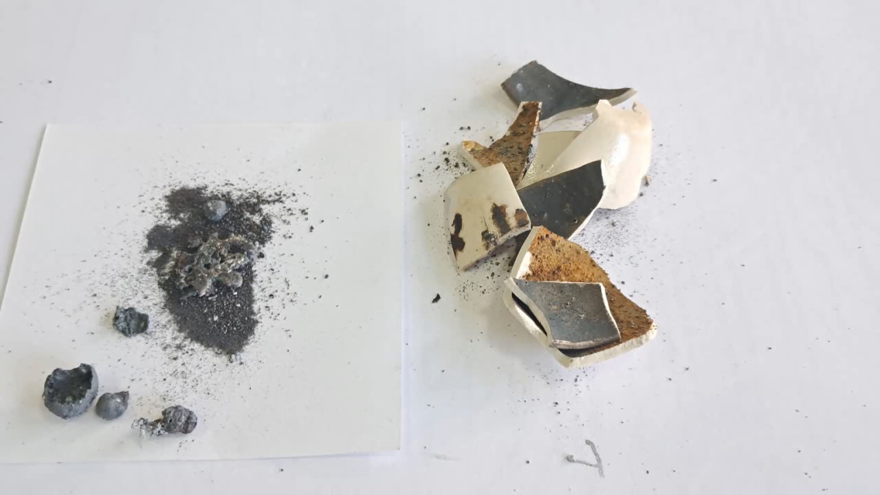 Combustion of Thermite: Iron(II, III) Oxide/Aluminum (Fe3O4/Al)