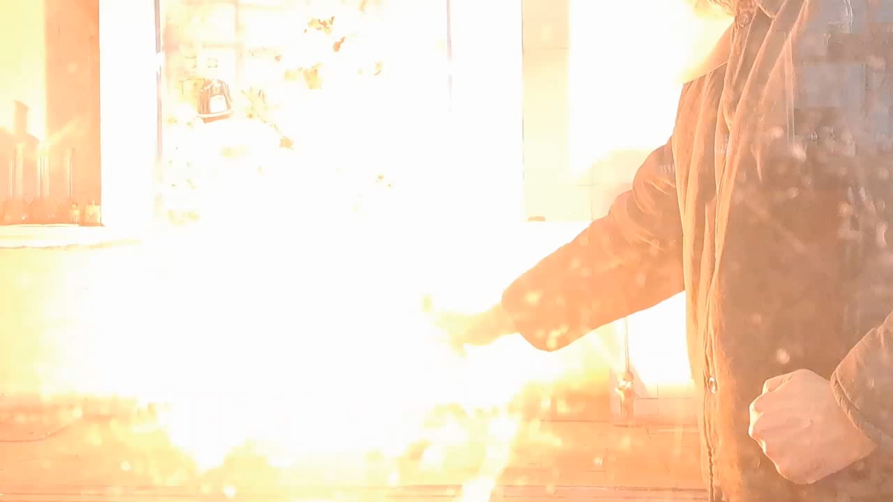 Combustion of Thermite: Iron(II, III) Oxide/Aluminum (Fe3O4/Al)
