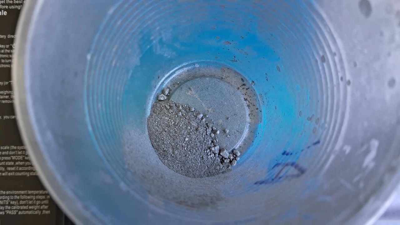 Combustion of Thermite: Fe3O4 + KNO3 + Al (waste)