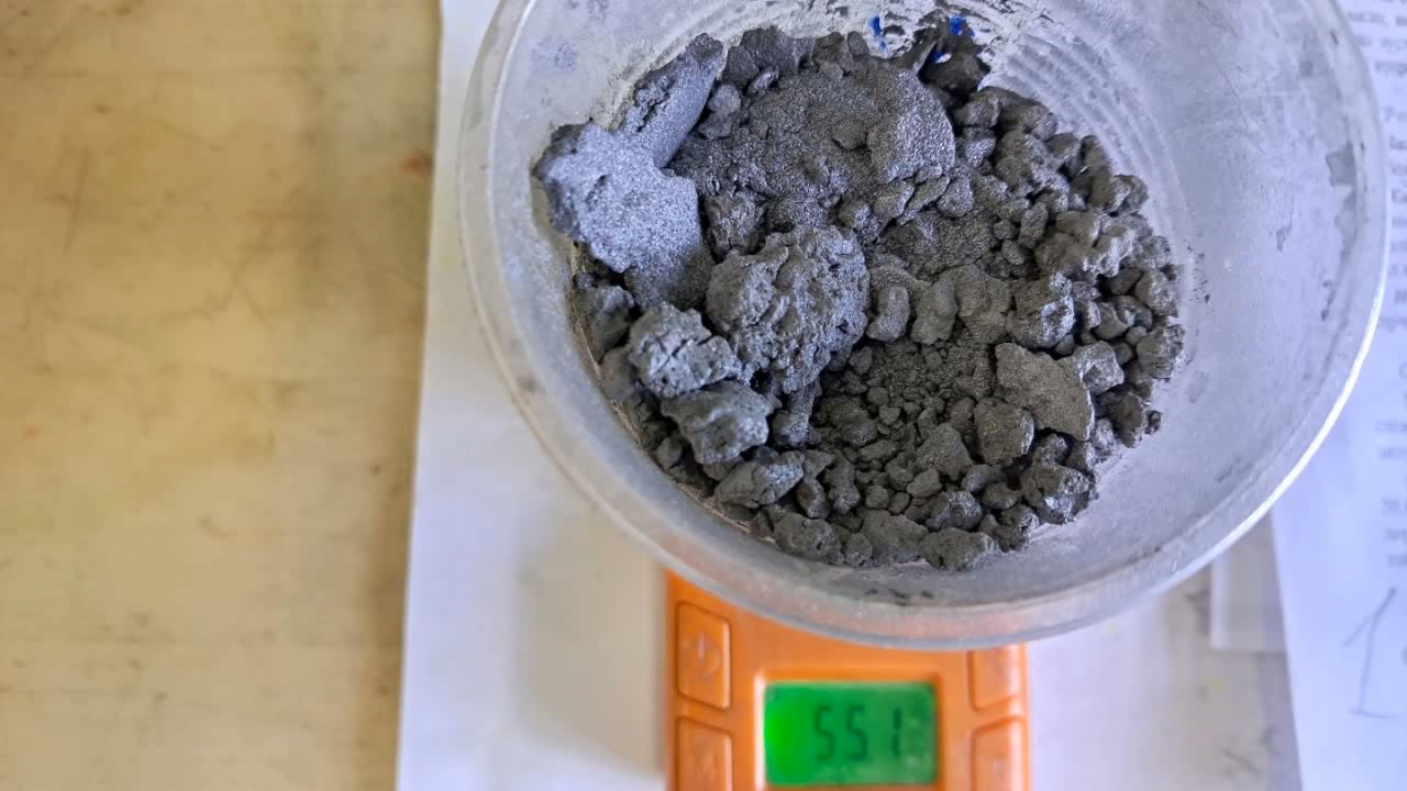 Combustion of Thermite: Iron(II, III) Oxide/Aluminum (Fe3O4/Al)