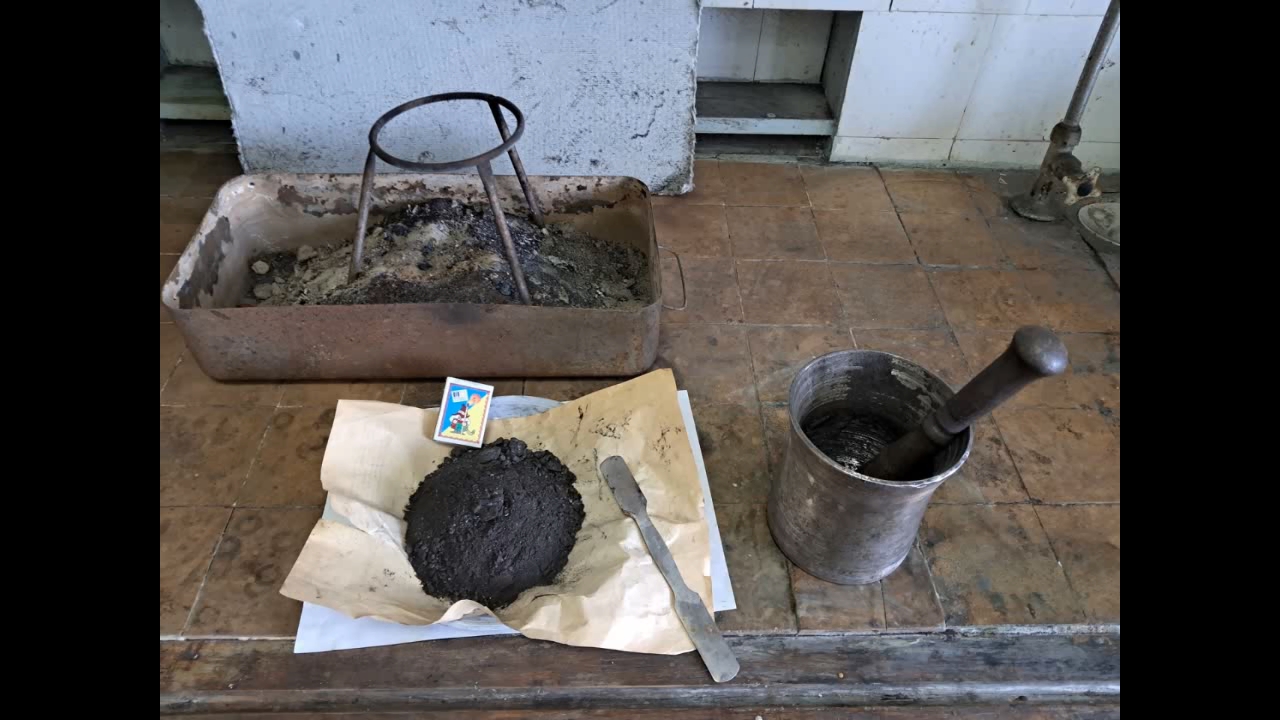 Combustion of Thermite: Iron(II, III) Oxide/Aluminum (Fe3O4/Al)