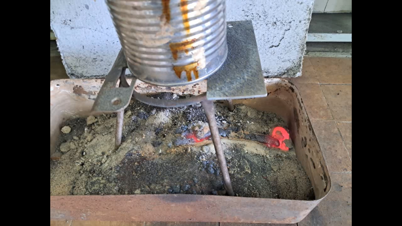 Combustion of Thermite: Iron(II, III) Oxide/Aluminum (Fe3O4/Al)