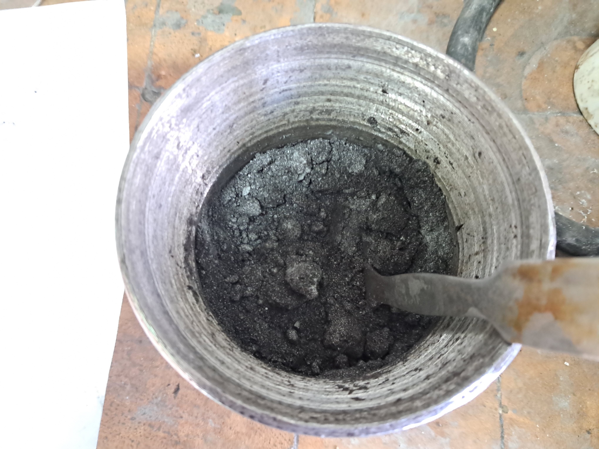 Combustion of Thermite: Iron(II, III) Oxide/Aluminum (Fe3O4/Al)