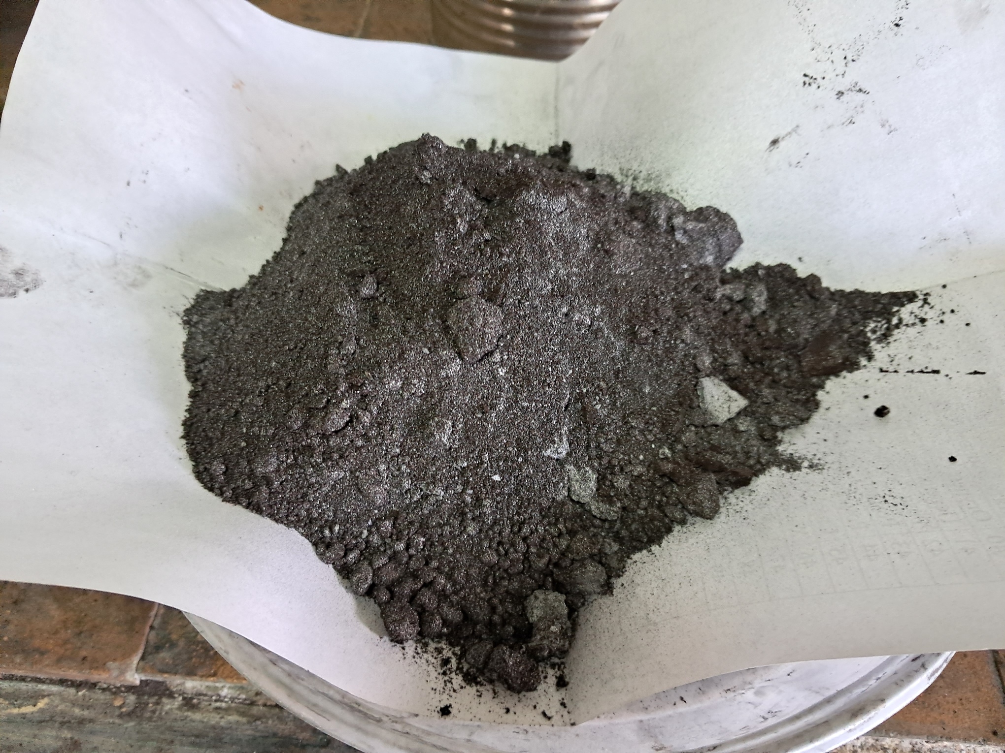 Combustion of Thermite: Iron(II, III) Oxide/Aluminum (Fe3O4/Al)