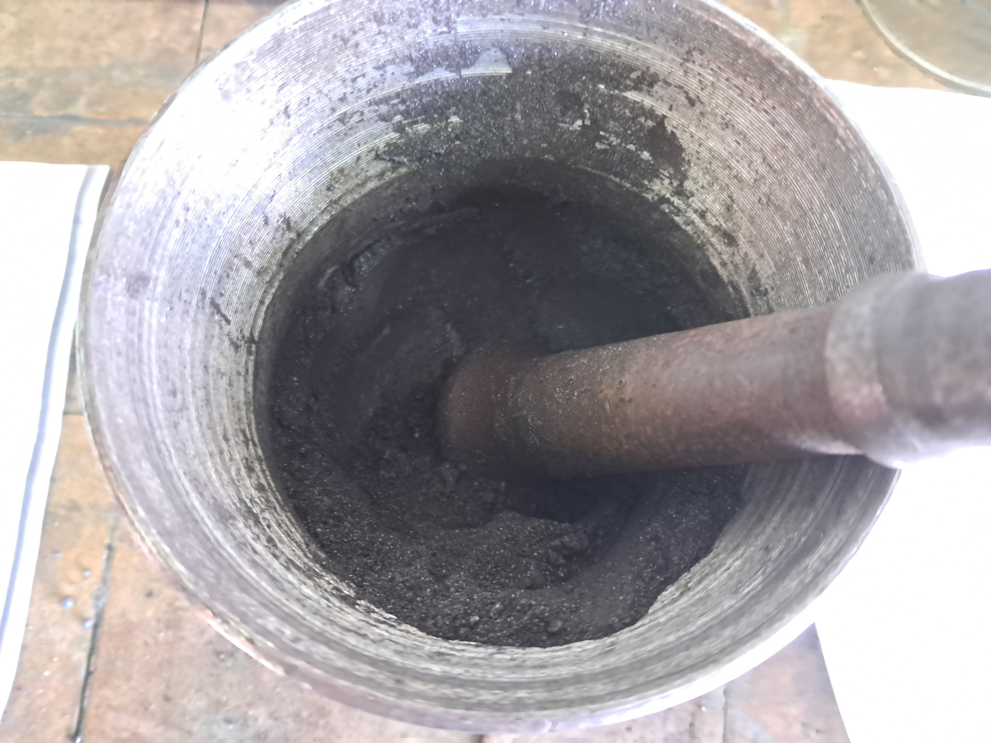 Combustion of Thermite: Iron(II, III) Oxide/Aluminum (Fe3O4/Al)