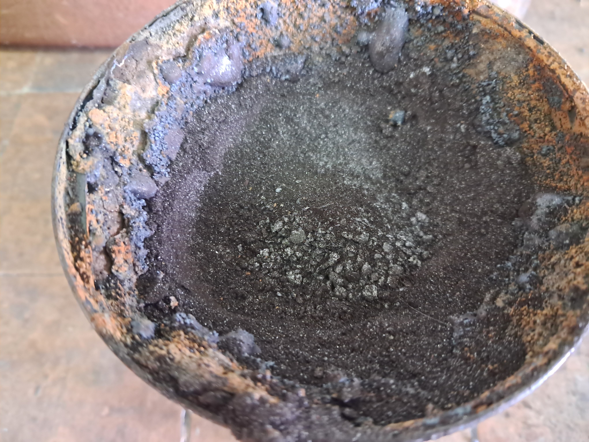 Combustion of Thermite: Iron(II, III) Oxide/Aluminum (Fe3O4/Al)