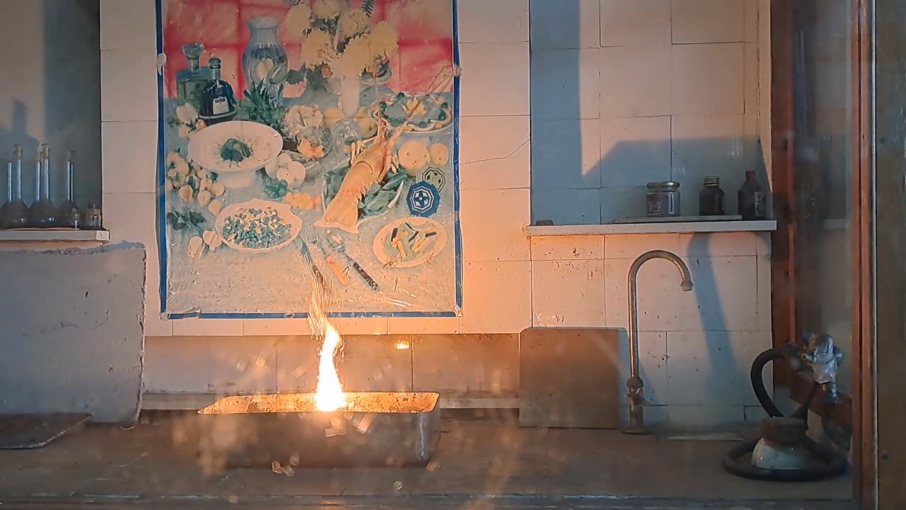 Combustion of Thermite: Iron(II, III) Oxide/Aluminum (Fe3O4/Al)