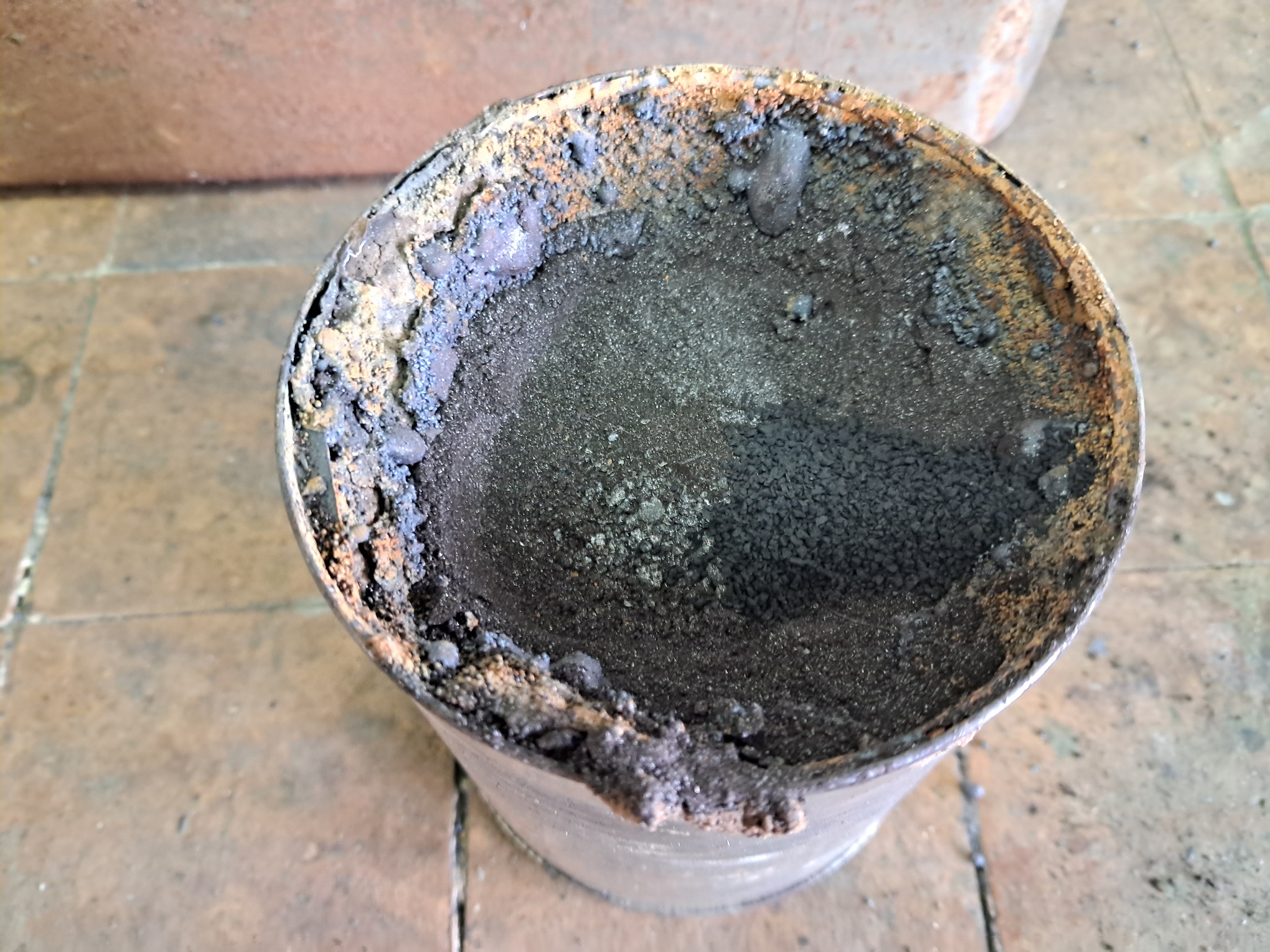 Combustion of Thermite: Iron(II, III) Oxide/Aluminum (Fe3O4/Al)