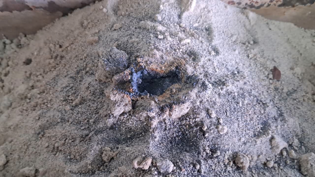 Combustion of Thermite: Iron(II, III) Oxide/Aluminum (Fe3O4/Al)