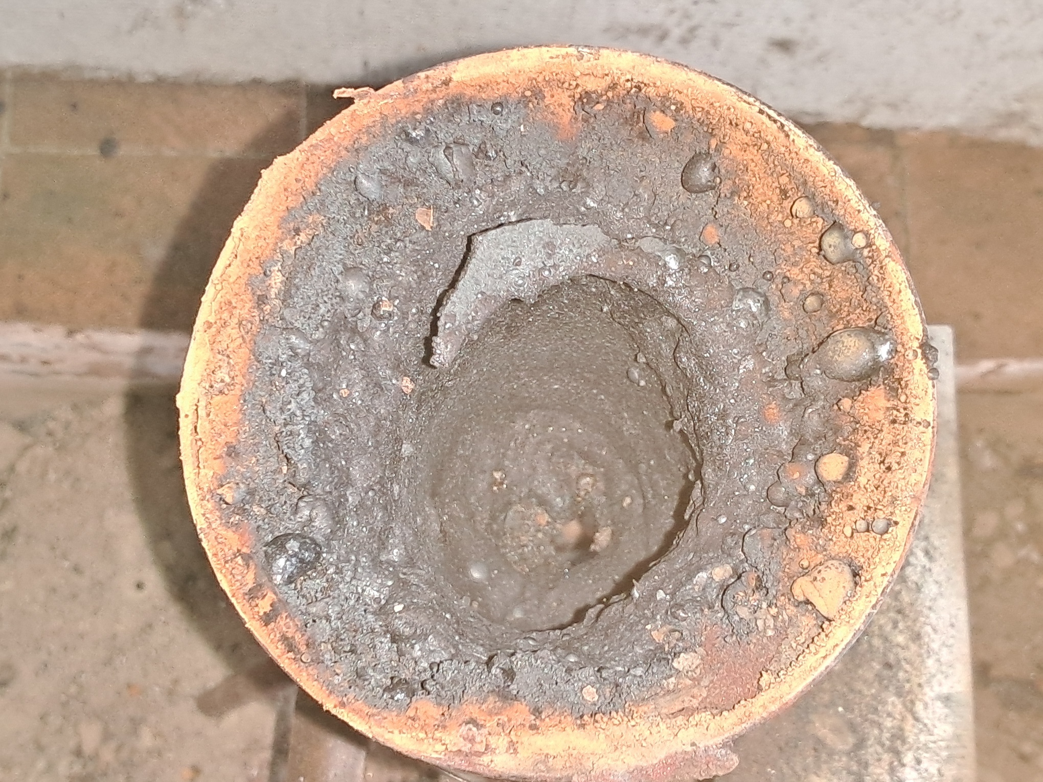 Combustion of Thermite: Iron(II, III) Oxide/Aluminum (Fe3O4/Al)