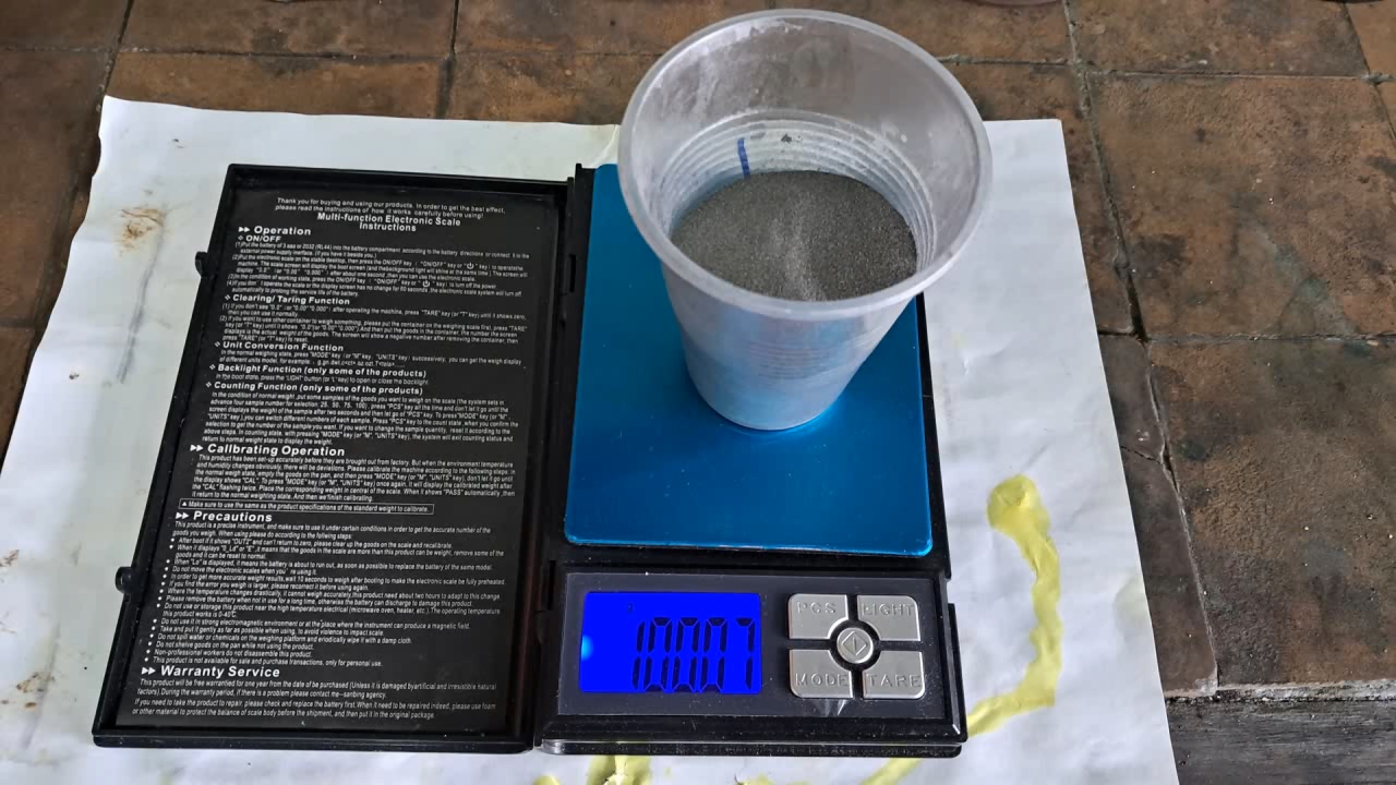 Combustion of Thermite: Iron(II, III) Oxide/Aluminum (Fe3O4/Al)