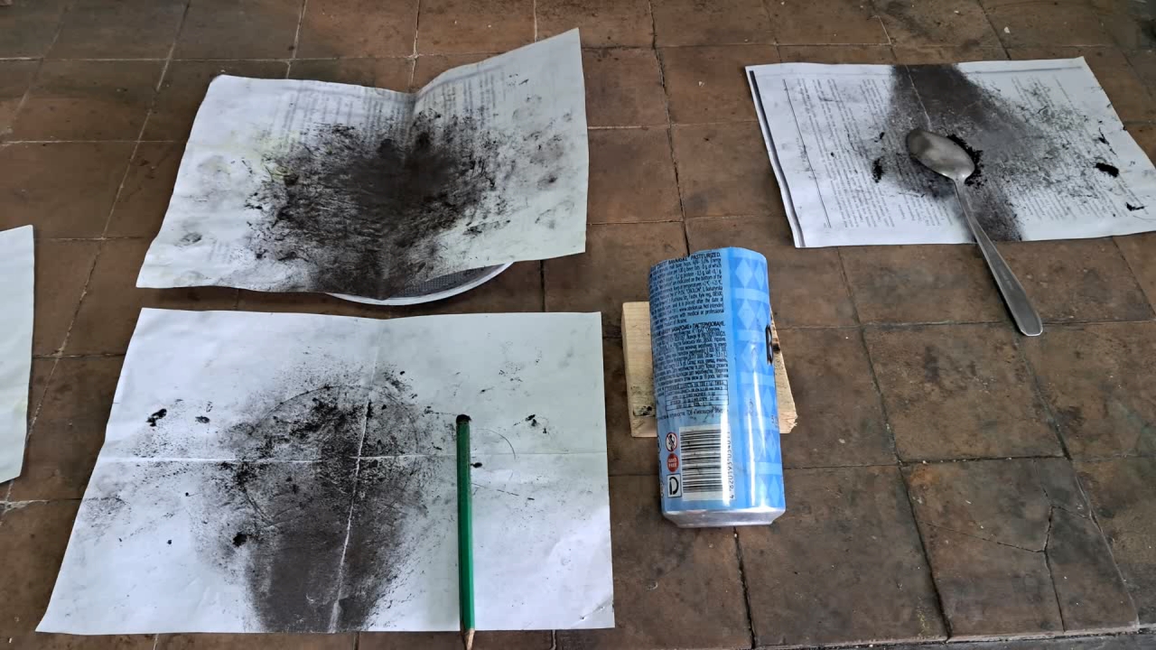 Combustion of Thermite: Iron(II, III) Oxide/Aluminum (Fe3O4/Al)