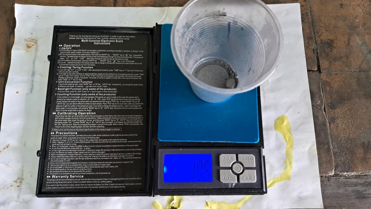 Combustion of Thermite: Iron(II, III) Oxide/Aluminum (Fe3O4/Al)