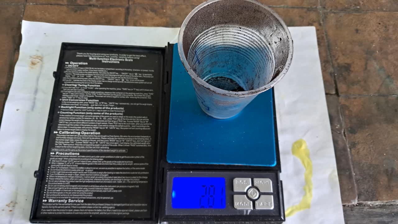 Combustion of Thermite: Iron(II, III) Oxide/Aluminum (Fe3O4/Al)
