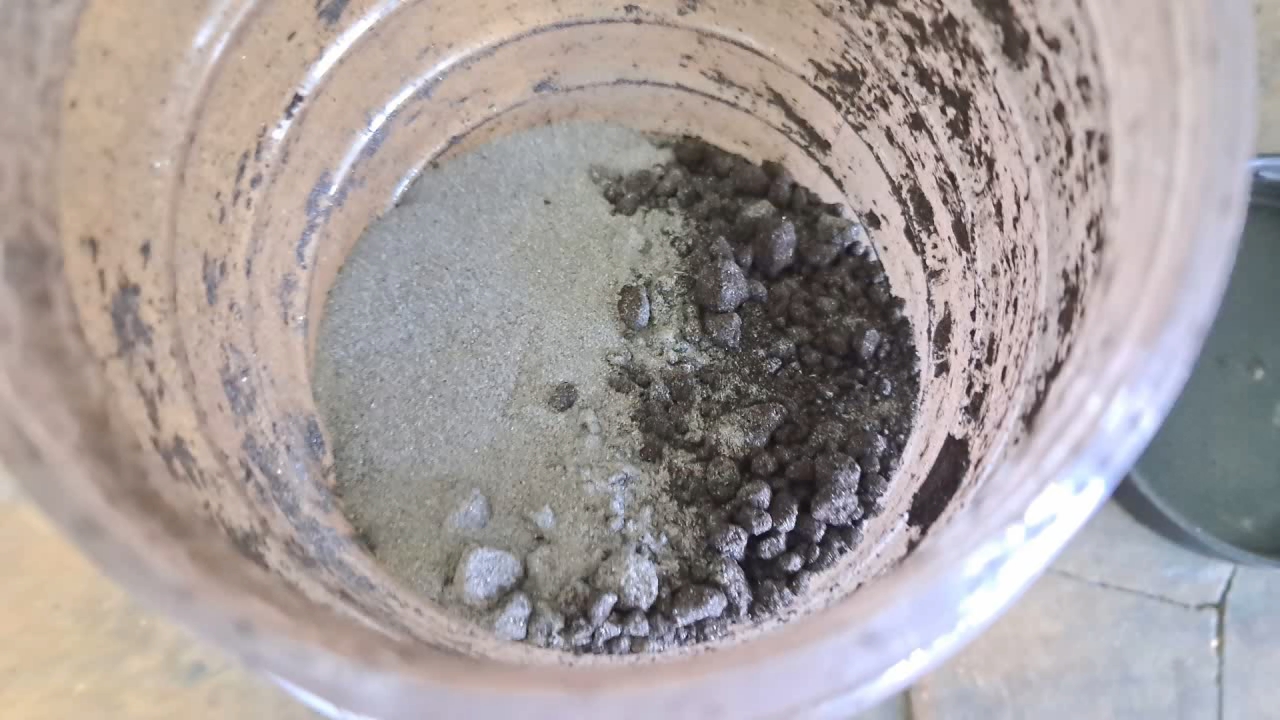 Combustion of Thermite: Iron(II, III) Oxide/Aluminum/Magnesium (Fe3O4/Al/Mg)