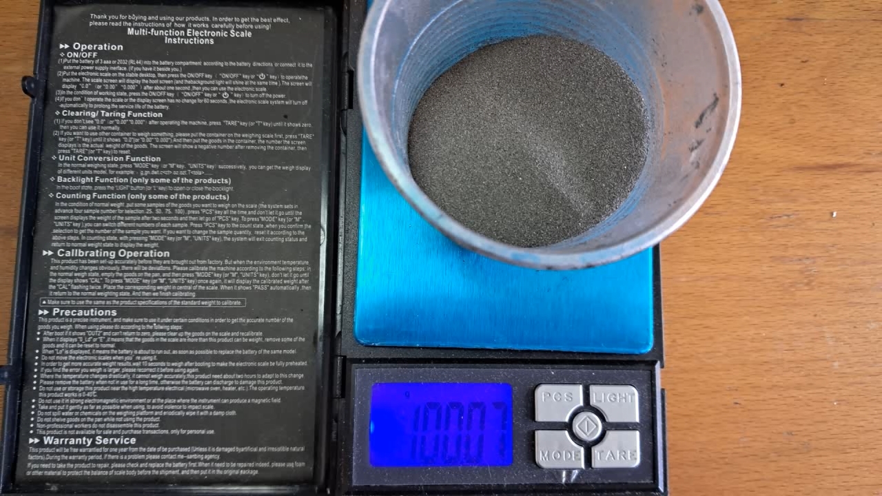 Combustion of Thermite: Iron(II, III) Oxide/Aluminum/Magnesium (Fe3O4/Al/Mg)