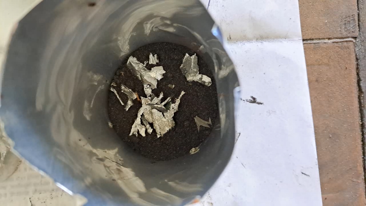 Combustion of Thermite: Iron(II, III) Oxide/Aluminum/Magnesium (Fe3O4/Al/Mg)