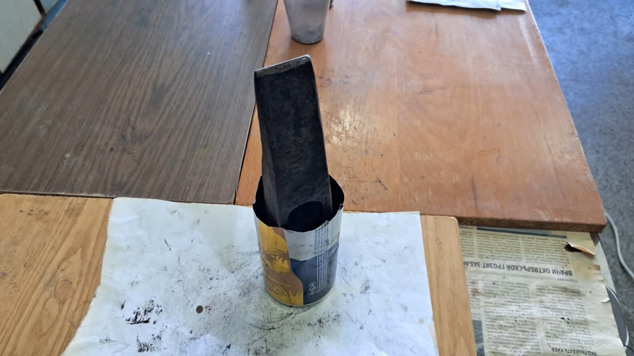 Combustion of Thermite: Iron(II, III) Oxide/Aluminum/Magnesium (Fe3O4/Al/Mg)