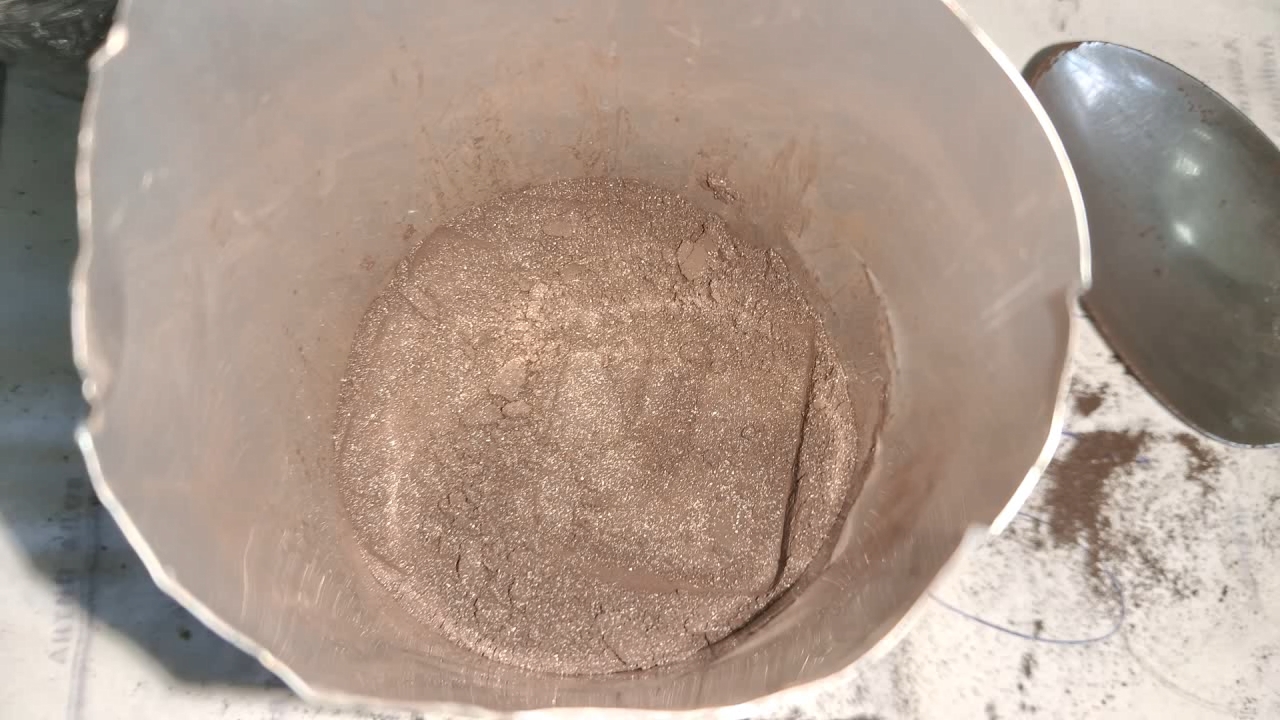 Combustion of Thermite: Iron(II, III) Oxide/Aluminum/Magnesium (Fe3O4/Al/Mg)