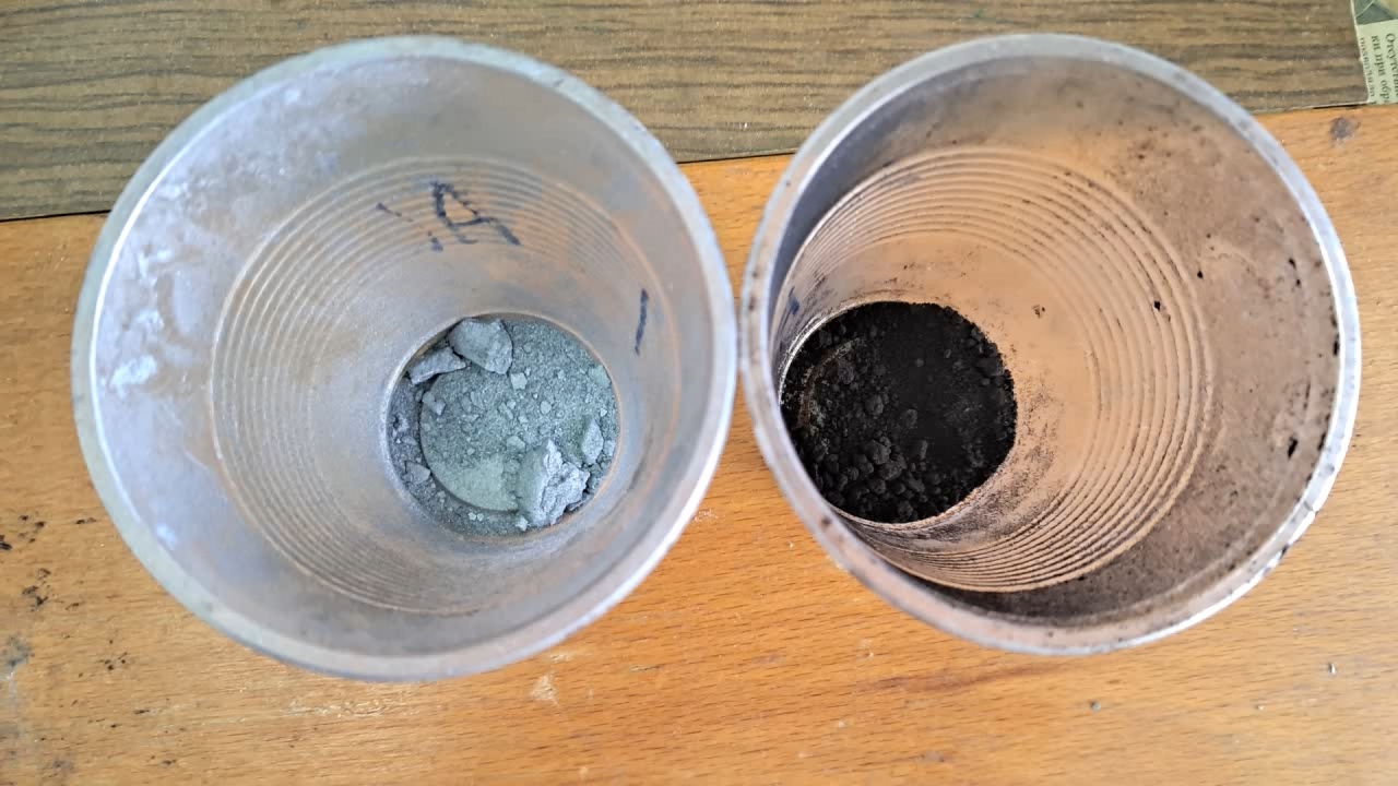 Combustion of Thermite: Iron(II, III) Oxide/Aluminum/Magnesium (Fe3O4/Al/Mg)