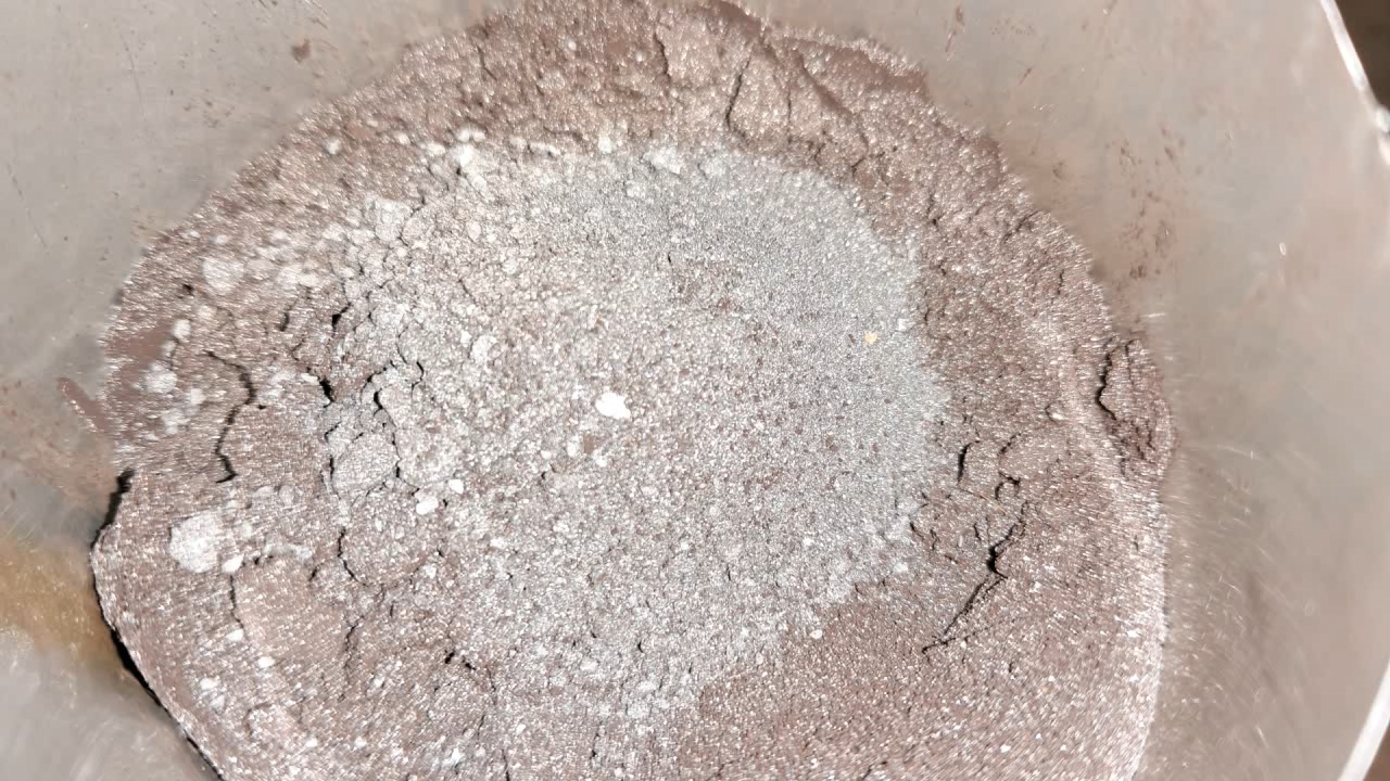 Combustion of Thermite: Iron(II, III) Oxide/Aluminum/Magnesium (Fe3O4/Al/Mg)