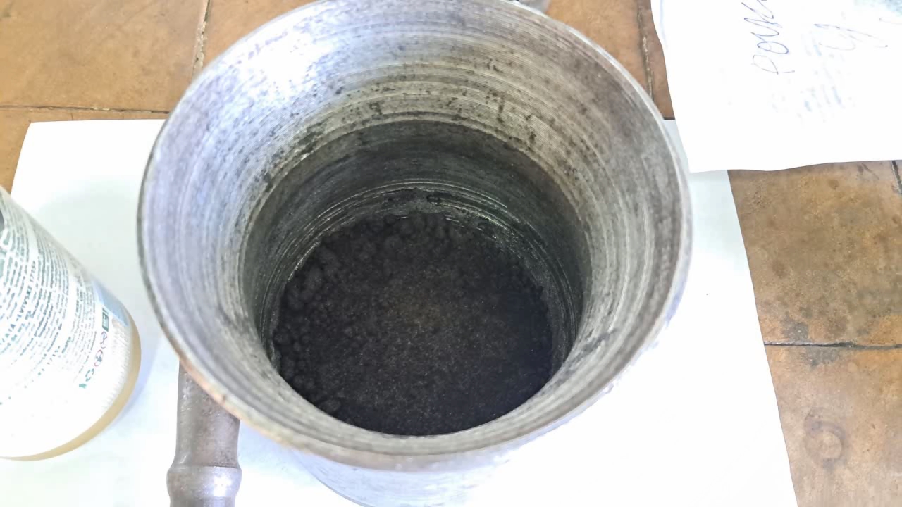 Combustion of Thermite: Iron(II, III) Oxide/Aluminum/Magnesium (Fe3O4/Al/Mg)