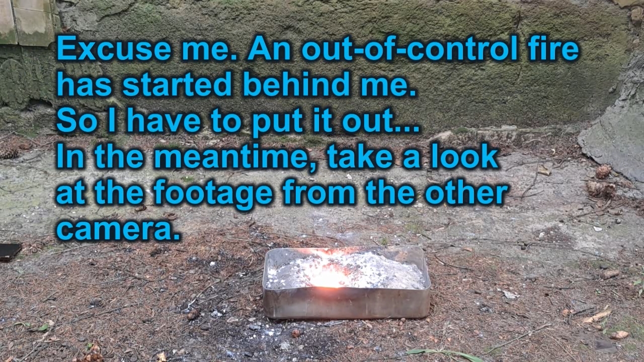 Combustion of Thermite: Iron(II, III) Oxide/Aluminum/Magnesium (Fe3O4/Al/Mg)