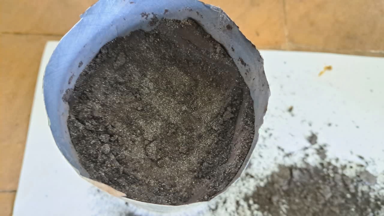 Combustion of Thermite: Iron(II, III) Oxide/Aluminum/Magnesium (Fe3O4/Al/Mg)