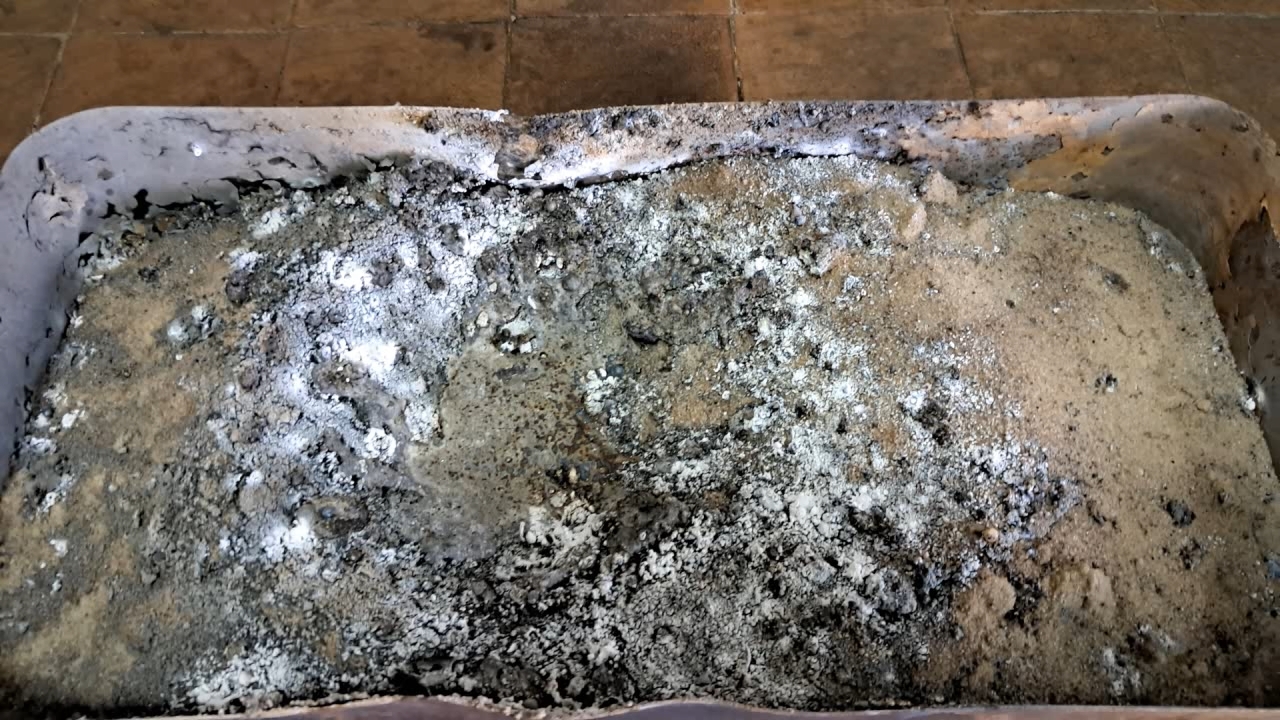 Combustion of Thermite: Iron(II, III) Oxide/Aluminum/Magnesium (Fe3O4/Al/Mg)
