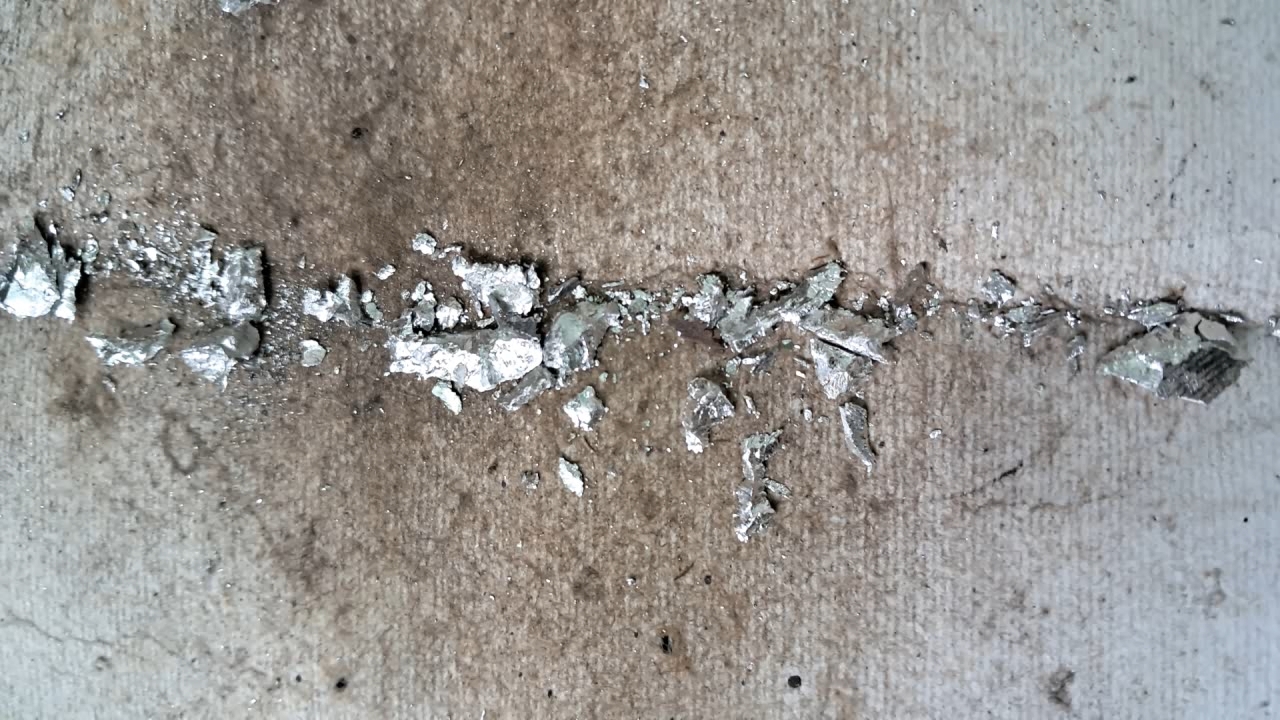 Combustion of Thermite: Iron(II, III) Oxide/Aluminum/Magnesium (Fe3O4/Al/Mg)