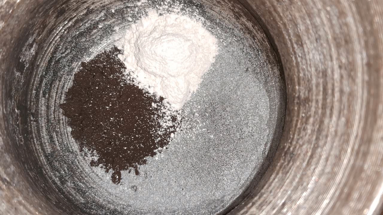 ''Molded Thermite'': Iron (II, III) Oxide, Calcium Sulfate, Aluminum, and Water (Fe3O4/CaSO4/Al/H2O)