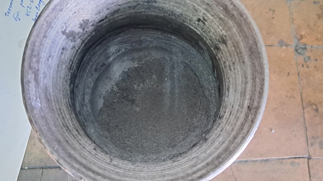 ''Molded Thermite'': Iron (II, III) Oxide, Calcium Sulfate, Aluminum, and Water (Fe3O4/CaSO4/Al/H2O)