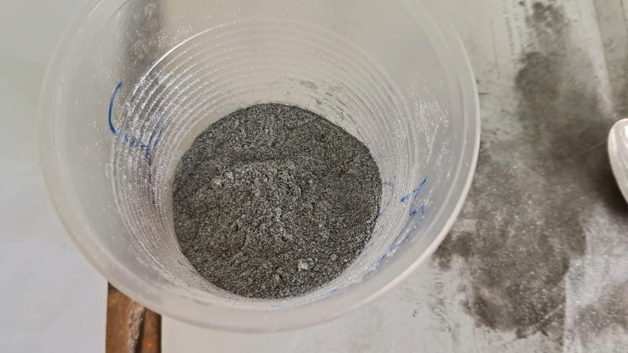 ''Molded Thermite'': Iron (II, III) Oxide, Calcium Sulfate, Aluminum, and Water (Fe3O4/CaSO4/Al/H2O)