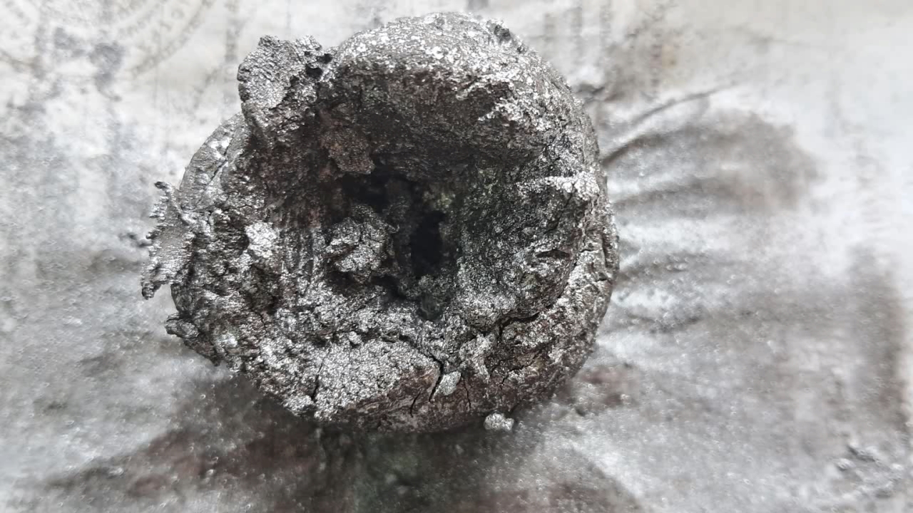''Molded Thermite'': Iron (II, III) Oxide, Calcium Sulfate, Aluminum, and Water (Fe3O4/CaSO4/Al/H2O)