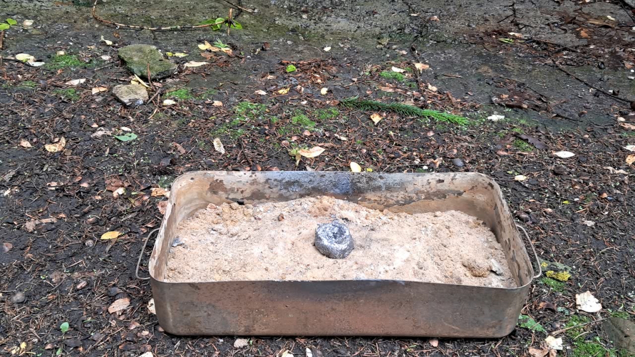 ''Molded Thermite'': Iron (II, III) Oxide, Calcium Sulfate, Aluminum, and Water (Fe3O4/CaSO4/Al/H2O)