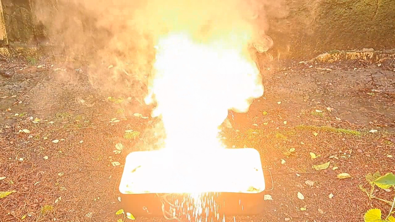 ''Molded Thermite'': Iron (II, III) Oxide, Calcium Sulfate, Aluminum, and Water (Fe3O4/CaSO4/Al/H2O)