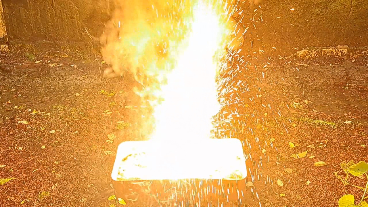 ''Molded Thermite'': Iron (II, III) Oxide, Calcium Sulfate, Aluminum, and Water (Fe3O4/CaSO4/Al/H2O)