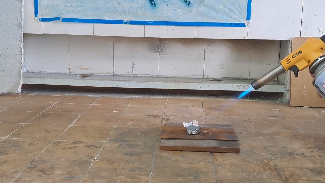 Combustion of Thermite: Copper(II) Oxide/Aluminum