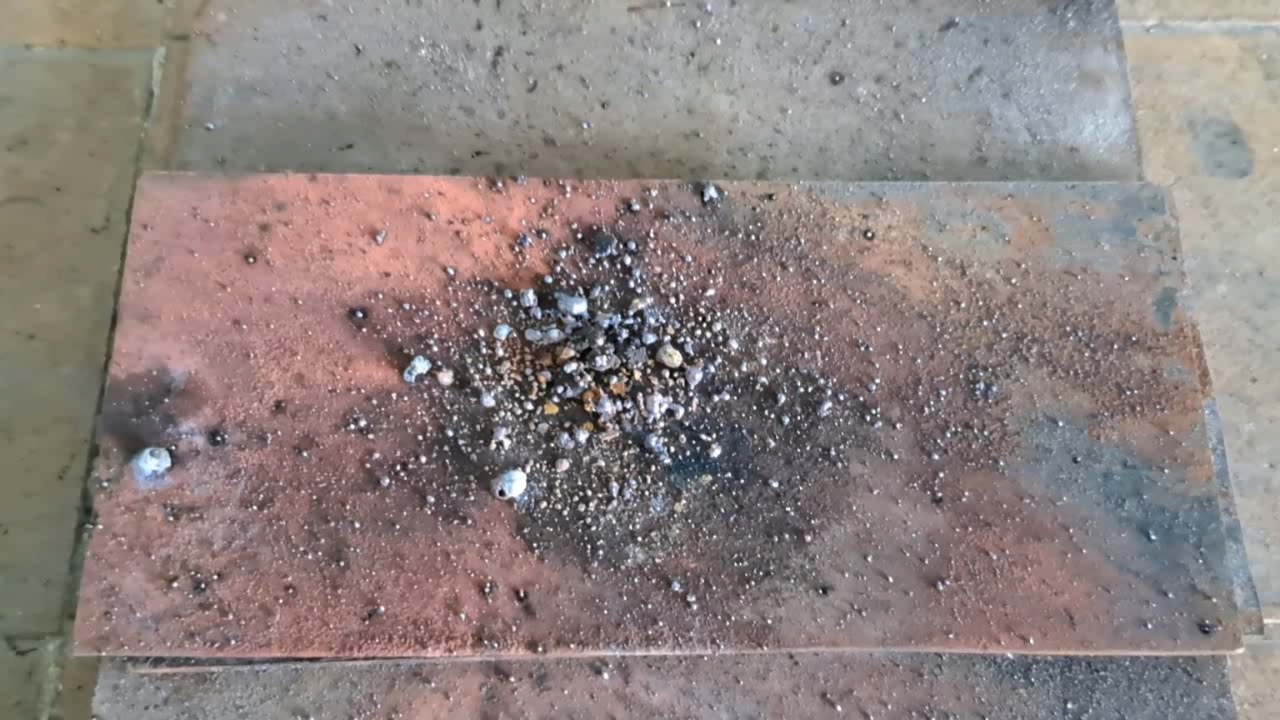 Combustion of Thermite: Copper(II) Oxide/Aluminum