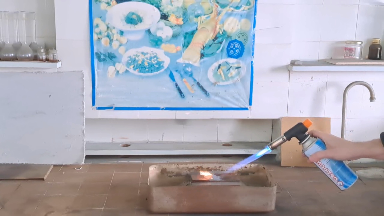 Combustion of Thermite: Copper(II) Oxide/Aluminum